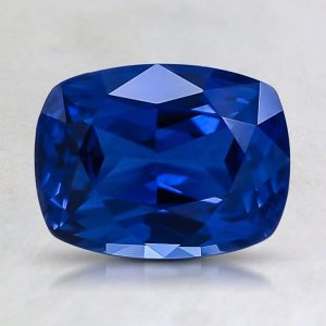8x6mm Premium Blue Cushion Sapphire